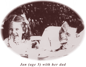 Jan (age 5) with her dad